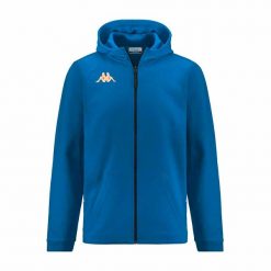 Bluza Kappa Giordizi. Niebieskie bluzy bez kaptura męskie Kappa. Za 305.00 zł.