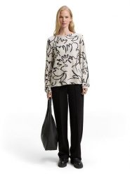 Tom Tailor Sweter w kolorze beżowym rozmiar: L. Brązowe swetry klasyczne damskie Tom Tailor, l, z wiskozy, bez kołnierzyka. Za 83.22 zł.