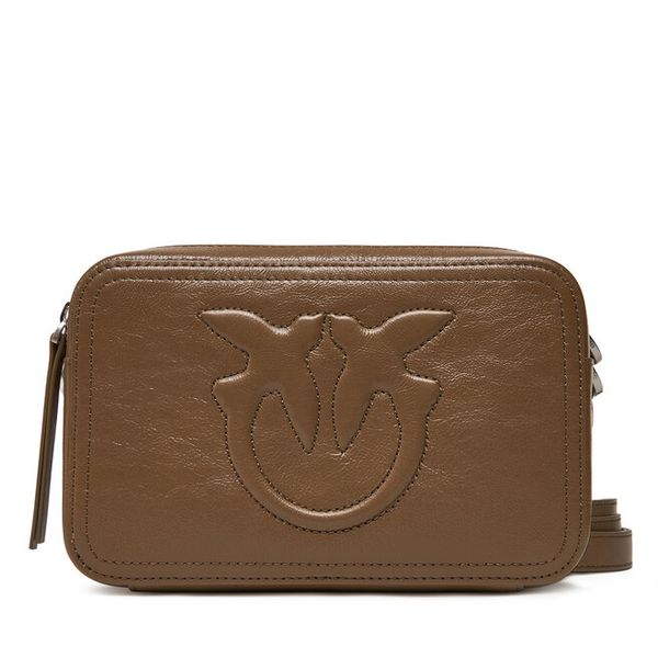 Torebka PINKO. Zielone listonoszki damskie Pinko, bez wzorów, bez dodatków. Za 689.99 zł.