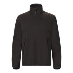 Damska kurtka wodoodporna Musto Evolution Softshell. Czarne kurtki damskie Musto, bez wzorów, z softshellu, bez kaptura. Za 629.50 zł.