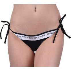 Calvin Klein String Side Tie Bikini CK Logo KW0KW00650 -094 PVH Black (rozmiar S). Czarne bikini damskie CALVIN KLEIN, bez wzorów. W wyprzedaży za 108.00 zł.