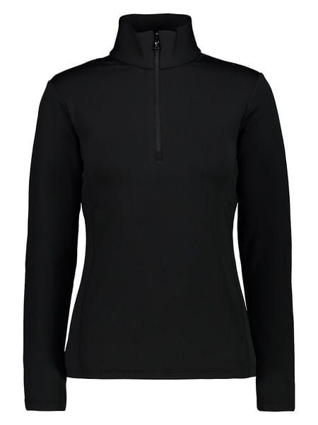 CMP Bluza polarowa w kolorze czarnym rozmiar: 34. Czarne bluzy bez kaptura damskie CMP, z materiału. Za 113.36 zł.