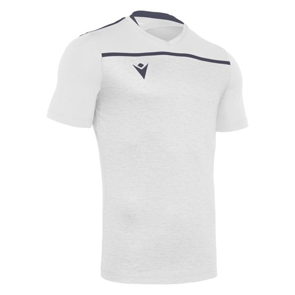 Koszulka Macron deneb. Białe t-shirty sportowe męskie Macron, bez ramiączek, do piłki nożnej. Za 191.00 zł.