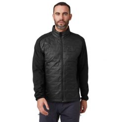 Kurtka Helly Hansen Lifa Loft Hybrid Insulator Jacket Czarna. Czarne kurtki męskie Helly Hansen, l, bez wzorów, bez kaptura, narciarskie. W wyprzedaży za 659.00 zł.