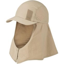 Czapka z daszkiem Buff Sahara Birch Grey S/M. Szare czapki męskie Buff, bez wzorów. Za 219.90 zł.