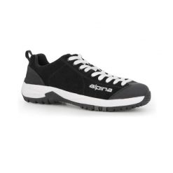 Buty turystyczne dla dorosłych Alpina Diamond 2.0. Czarne buty trekkingowe męskie Alpina, na jesień, z materiału, przed kostkę, bez zapięcia, trekkingowe. Za 300.00 zł.