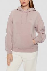 GUESS Taupe bluza damska Brenda. Brązowe bluzy z kapturem damskie Guess, s. W wyprzedaży za 209.99 zł.