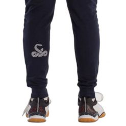 Jogging z backhandu Vibora Assassin. Niebieskie spodnie dresowe damskie VIBORA, bez wzorów, z bawełny. Za 169.80 zł.