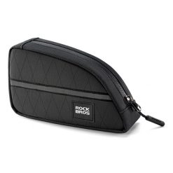 Torba na ramę trójkątną Rockbros 0.8L - Czarna. Czarne torebki klasyczne damskie ROCKBROS, bez wzorów, z materiału, bez dodatków. Za 95.60 zł.