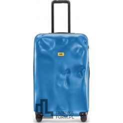 Walizka Icon duża matowa błękitna. Niebieskie walizki Crash Baggage, bez wzorów, duże. Za 1,290.00 zł.