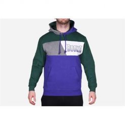 Bluza sportowa męska Mitchell & Ness Milwaukee Bucks. Zielone bluzy sportowe męskie Mitchell & Ness, bez wzorów, sportowe, bez kołnierzyka, bez ramiączek. Za 525.00 zł.