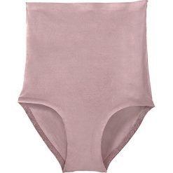 Bezszwowe figi wyszczuplające Level 1 bonprix różowobrązowy. Czerwone bielizna wyszczuplająca bonprix, z bawełny. Za 44.99 zł.