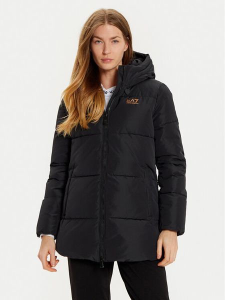 EA7 Emporio Armani Kurtka zimowa 6DTK03 TN8AZ 0210 Czarny Regular Fit. Czarne kurtki damskie EA7 Emporio Armani, na zimę, s, bez wzorów, z syntetyku, bez kaptura. Za 949.00 zł.