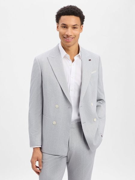 Finshley & Harding London kurtka modułowa - Flexdon Mężczyźni Comfort Fit szary, 54. Szare kurtki męskie Finshley & Harding London, m, bez wzorów, z wiskozy, eleganckie, bez kaptura. Za 379.95 zł.