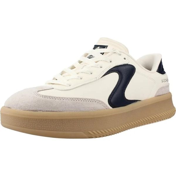Buty SKECHERS 185460S HOTSHOT HI LIFTED LUXE Beżowy. Białe obuwie trekkingowe damskie Skechers. Za 302.99 zł.