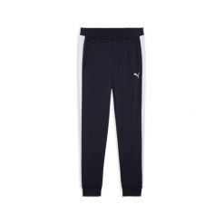 Spodnie do biegania Puma T7 Foundation CL. Niebieskie spodnie sportowe męskie Puma, z dresówki. Za 194.50 zł.