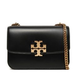 Torebka Tory Burch. Czarne torebki klasyczne damskie Tory Burch, bez wzorów, wizytowe, bez kołnierzyka, bez ramiączek. Za 2,189.00 zł.
