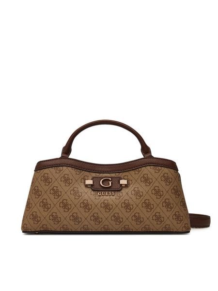 Guess Torebka Lindsey HWSG97 49050 Brązowy jasny. Brązowe torebki klasyczne damskie Guess, z aplikacjami, ze skóry, bez dodatków. Za 584.99 zł.