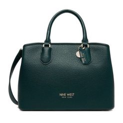 Torebka Nine West. Zielone torebki klasyczne damskie Nine West, bez wzorów, bez dodatków. Za 249.99 zł.