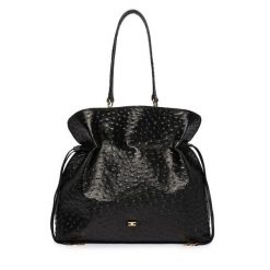 Torebka Elisabetta Franchi. Czarne torebki klasyczne damskie Elisabetta Franchi, bez wzorów, bez dodatków. Za 4,249.00 zł.