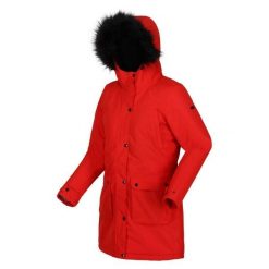 Parka dla kobiet Regatta Voltera Waterproof. Czerwone parki damskie Regatta, na zimę, m, bez wzorów, z syntetyku. Za 333.25 zł.