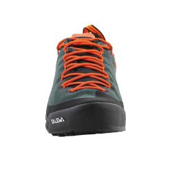 Buty trekkingowe męskie Wildfire Canvas. Czarne buty trekkingowe męskie Salewa, bez zapięcia, trekkingowe. W wyprzedaży za 580.30 zł.
