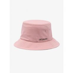 Kapelusz turystyczny Columbia Pine Mountain II Bucket Hat. Czerwone kapelusze damskie Columbia, bez wzorów. Za 93.99 zł.