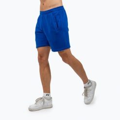 Spodenki NEBBIA Relaxed-Fit Maximum. Niebieskie szorty męskie Nebbia, bez wzorów, sportowe. Za 159.99 zł.