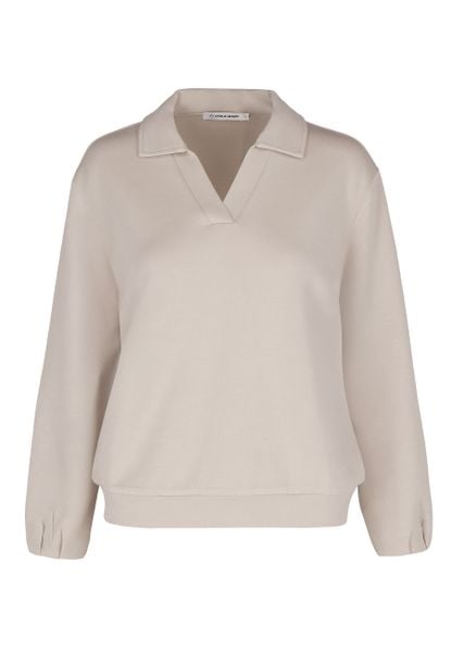 Bluza z kołnierzem B-NALIA. Brązowe bluzy bez kaptura damskie Volcano, m, z elastanu. Za 159.99 zł.