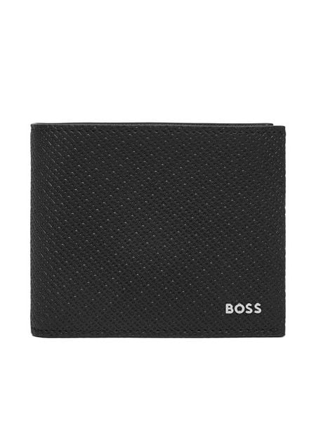 BOSS Portfel Northon 50573510 Czarny. Czarne portfele męskie Boss, bez wzorów, ze skóry. Za 499.99 zł.