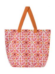 BLE Shopper bag w kolorze pomarańczowo-czerwonym - 40 x 43 x 20 cm rozmiar: onesize. Czerwone shopper bag damskie BLE, bez wzorów, z materiału, na ramię, bez dodatków. Za 68.95 zł.