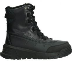 Buty do chodzenia męskie Columbia Bugaboot Celsius. Czarne buty trekkingowe męskie Columbia, z kauczuku, za kostkę, bez zapięcia, trekkingowe. Za 549.99 zł.