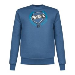 Bluza męska PROSTO Muel. Niebieskie bluzy bez kaptura męskie Prosto., m. Za 149.99 zł.