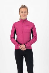 Softshelowa kurtka rowerowa damska Rogelli BARRIER. Czarne kurtki damskie Rogelli, na jesień, l, bez wzorów, z poliesteru, bez kaptura. Za 370.90 zł.