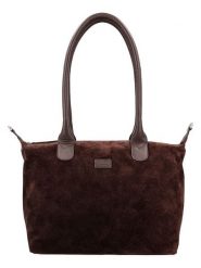 Charm Skórzana torebka w kolorze brązowym - 41 x 26 x 16 cm rozmiar: onesize. Brązowe torebki klasyczne damskie Charm, bez wzorów, z materiału, bez dodatków. Za 259.95 zł.