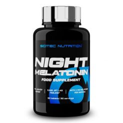 MELATONINA NOCNA (90 tabletek). Koszule nocne damskie Scitec Nutrition, bez wzorów. Za 62.69 zł.