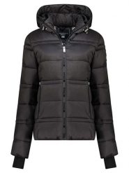 Geographical Norway Kurtka pikowana "Bliss" w kolorze czarnym rozmiar: XXL. Czarne kurtki damskie Geographical Norway, xxl, bez wzorów, bez kaptura. Za 239.29 zł.