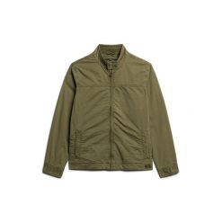 Klasyczna kurtka Superdry Harrington. Zielone kurtki męskie Superdry., m, bez wzorów, z bawełny, klasyczne, bez kaptura. Za 429.00 zł.