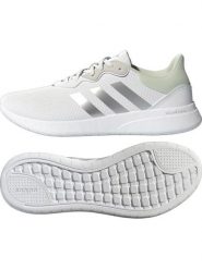 Adidas Buty "QT Racer 30" w kolorze białym do biegania rozmiar: 42. Białe obuwie do biegania damskie Adidas. Za 139.54 zł.