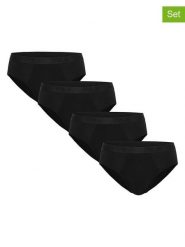 Fila Slipy (4 pary) w kolorze czarnym rozmiar: XL. Czarne slipki męskie Fila, bez wzorów. Za 82.99 zł.