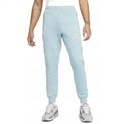 Spodnie sportowe męskie Nike DO7232494. Niebieskie spodnie sportowe męskie Nike, z dresówki. Za 248.00 zł.
