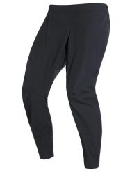 Spodnie rowerowe bez wkładki M Kuro Pro Rain Pants. Czarne spodnie materiałowe męskie Vaude, bez wzorów, z materiału. Za 642.70 zł.