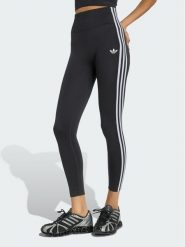 Adidas Legginsy Essentials 3-Stripes Seamless Leggings KZ4121 Czarny Slim Fit. Czarne legginsy sportowe damskie Adidas, l, bez wzorów, z syntetyku. Za 219.99 zł.