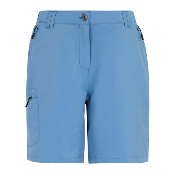 Damskie Spodenki Do Chodzenia Chaska III. Niebieskie szorty damskie Regatta, bez wzorów, sportowe. Za 134.99 zł.