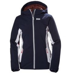 Kurtka narciarska damska Helly Hansen Majestic Primaloft. Niebieskie kurtki damskie Helly Hansen, bez wzorów, z poliesteru, bez kaptura, narciarskie, primaloft. W wyprzedaży za 947.00 zł.