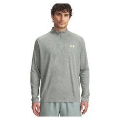 Koszulka Treningowa Męska Under Armour Szybkoschnąca Lekka UA Tech Zip. Szare koszulki męskie z długim rękawem Under Armour, m. Za 189.99 zł.