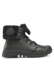 Palladium Trapery Baggy Nbk Wl 97962-001-M Czarny. Czarne trapery damskie Palladium, ze skóry, bez obcasa. Za 499.99 zł.
