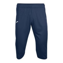 Spodnie do piłki nożnej męskie Joma Championship III Vela 3/4. Niebieskie spodnie sportowe męskie Joma, z materiału. Za 118.90 zł.