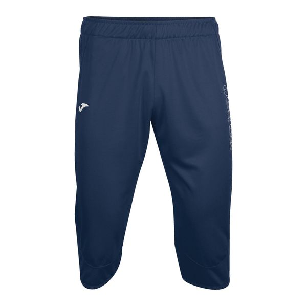 Spodnie do piłki nożnej męskie Joma Championship III Vela 3/4. Niebieskie spodnie sportowe męskie Joma, z materiału. Za 118.90 zł.