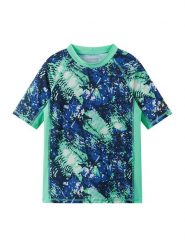 Reima Koszulka do pływania Uiva 5200149H Zielony. Zielone t-shirty chłopięce Reima, bez wzorów, z syntetyku, bez ramiączek. Za 159.99 zł.